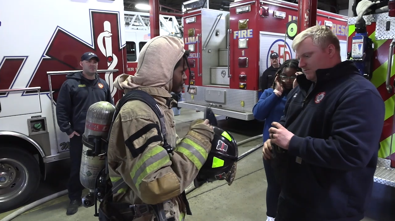 City of Lima offers high school students an inside look at safety services